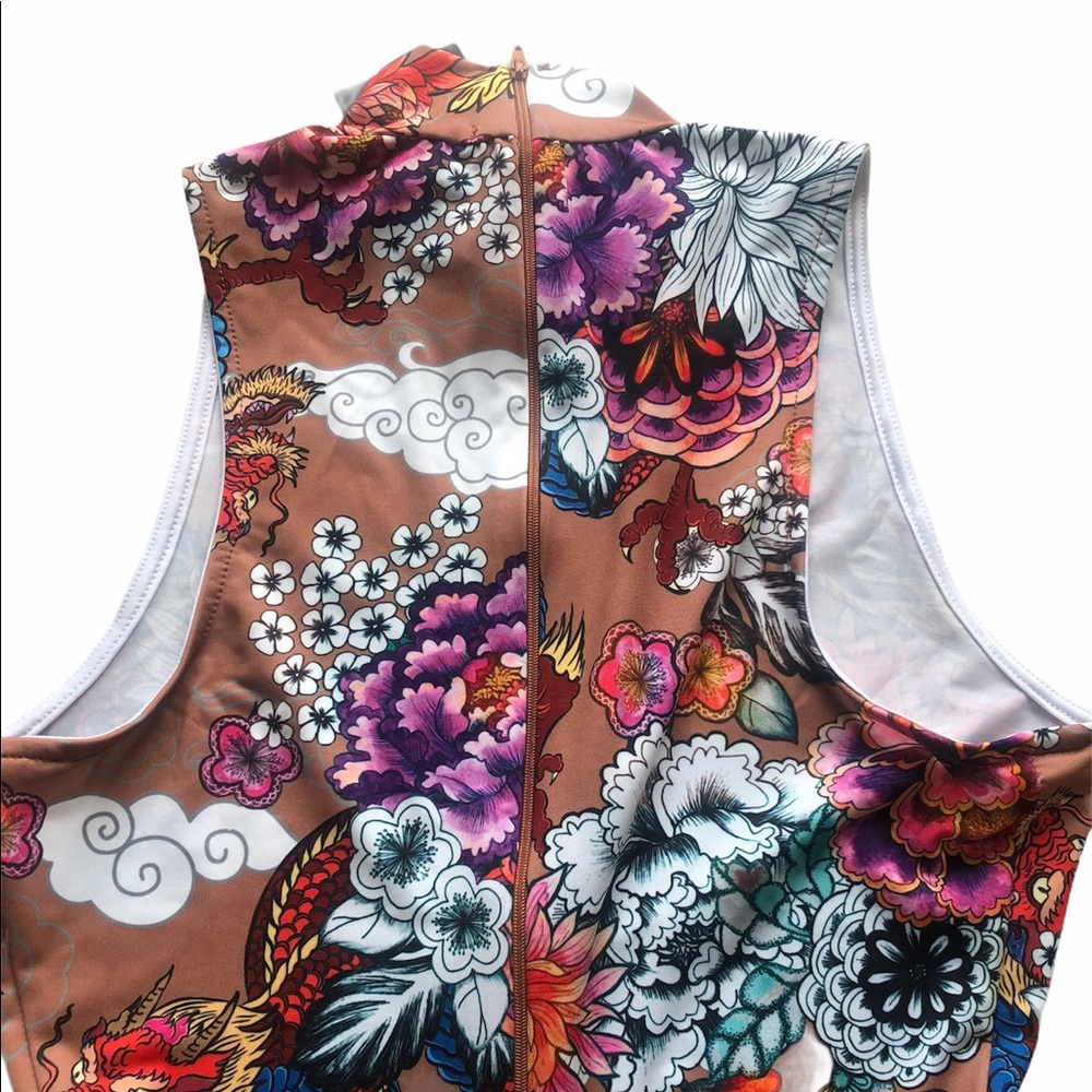 Fashion Nova Graphic Romper - Picture 4 of 6